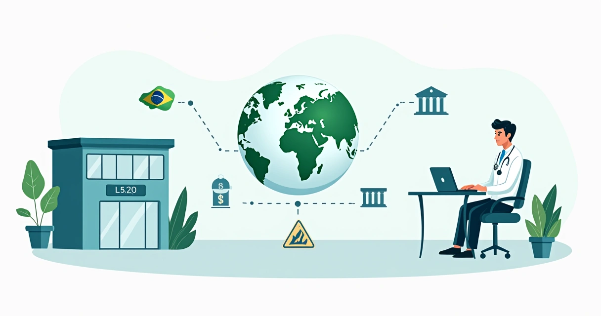 Transferência internacional de recursos entre contas bancárias para sócio no exterior 