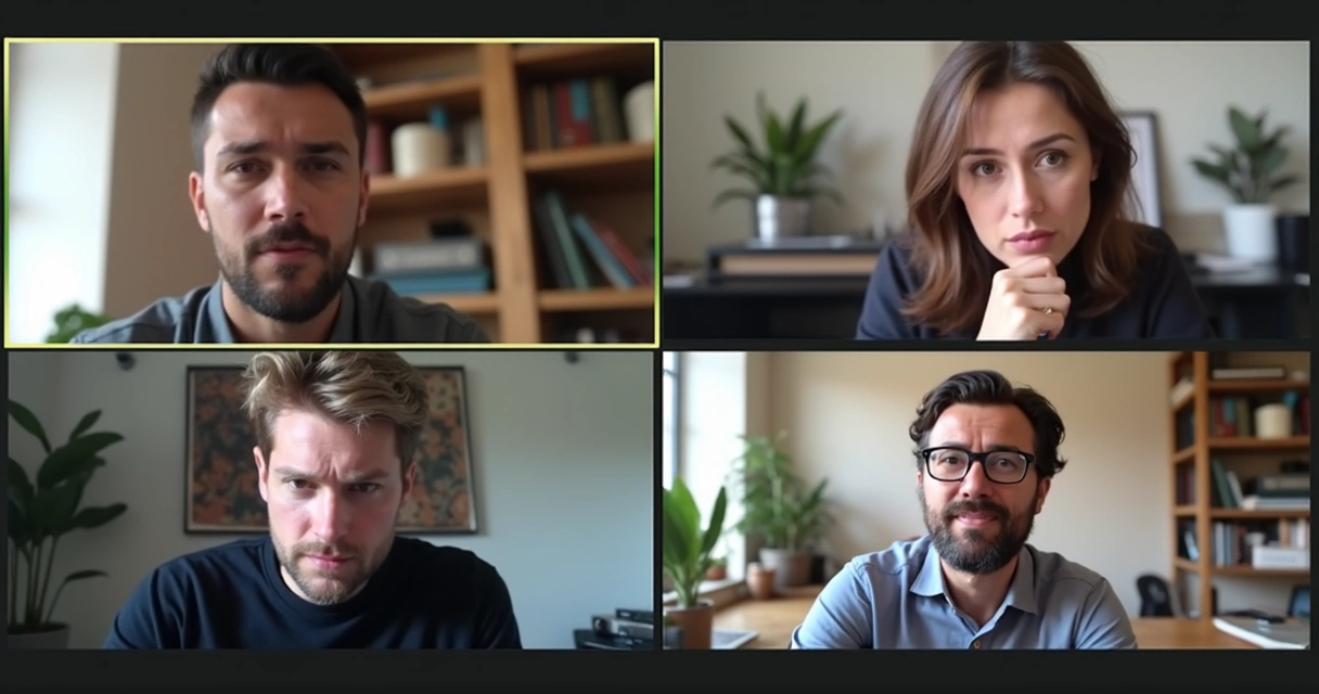 Remote team on video call missing subtle nonverbal cues 