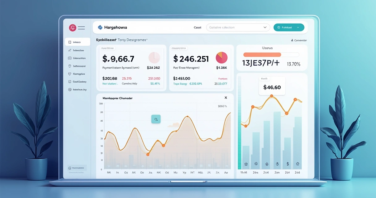Representação gráfica de um sistema de repasse instantâneo via PIX em gestão imobiliária