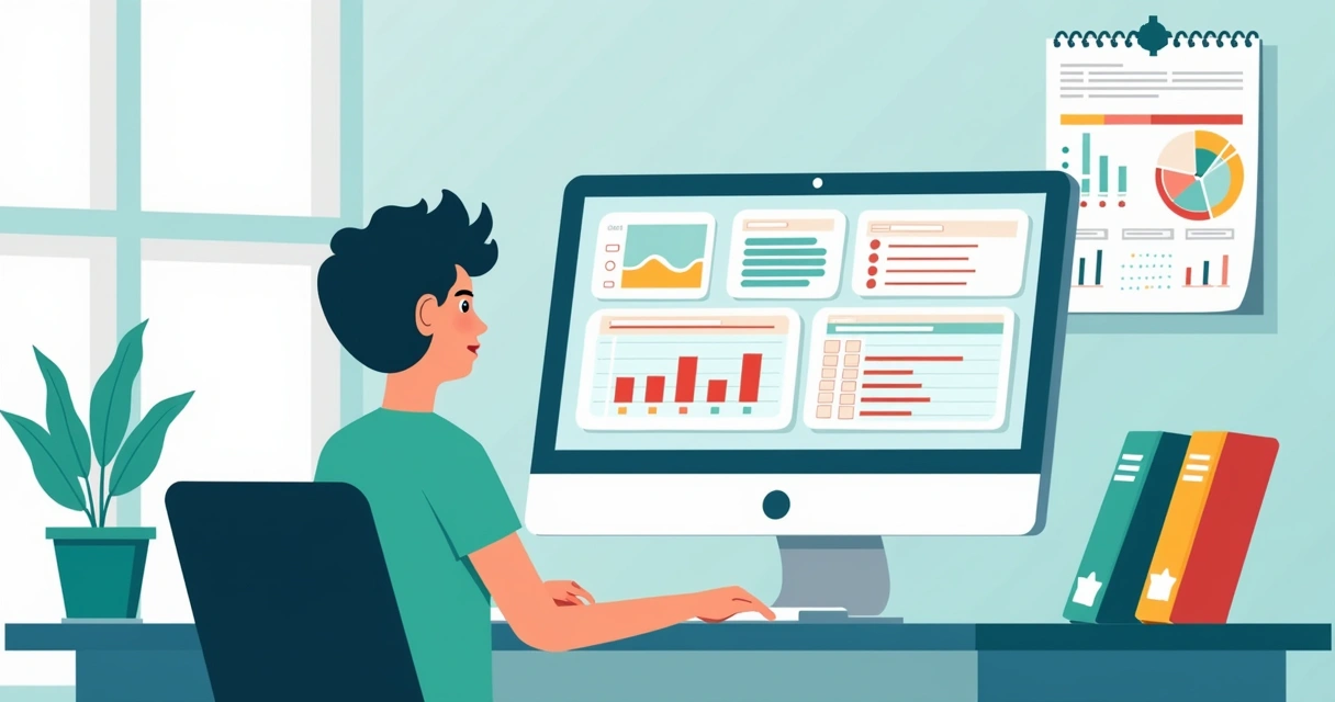 Vista de un dashboard de reporte personalizado RRHH
