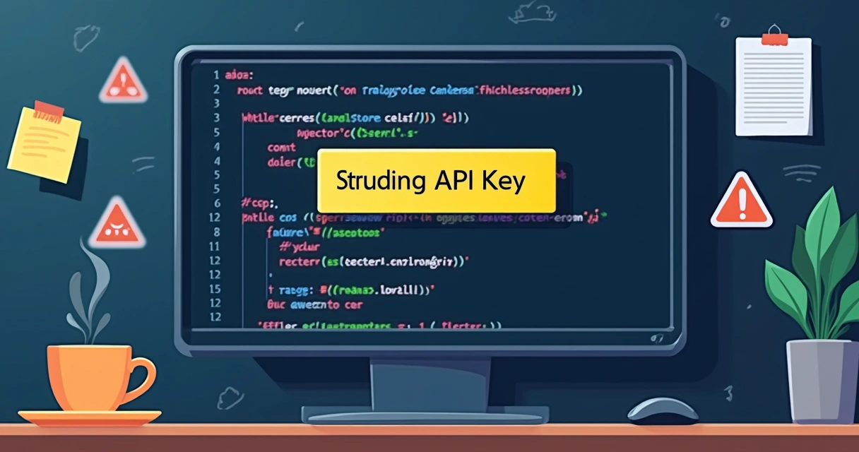 Tela de repositório de código com credencial exposta em uma linha de código. 