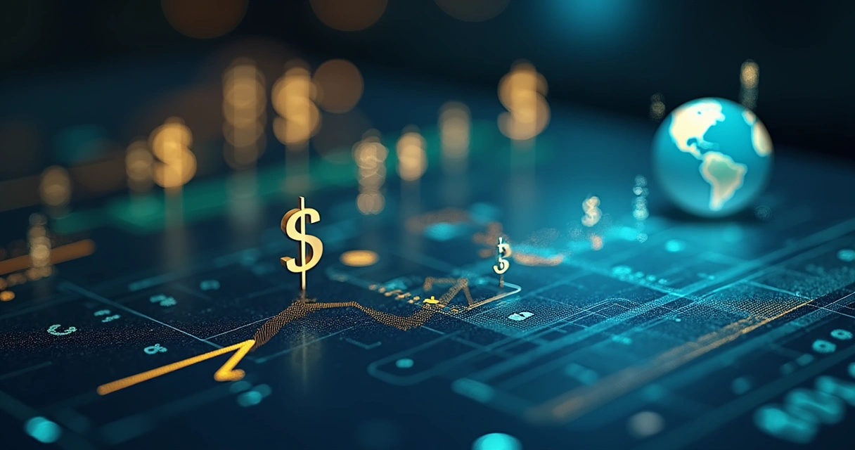 Gráfico mostrando conversão de dólar para real em apostas online. 