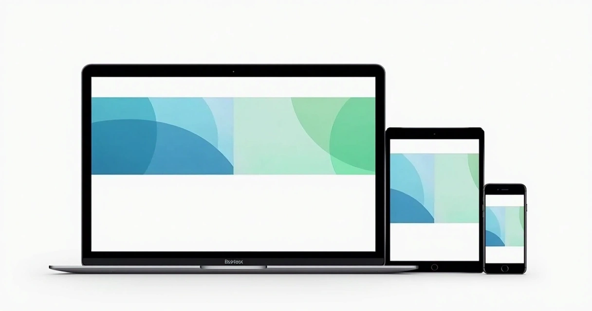 Site ajustando em notebook, tablet e smartphone 