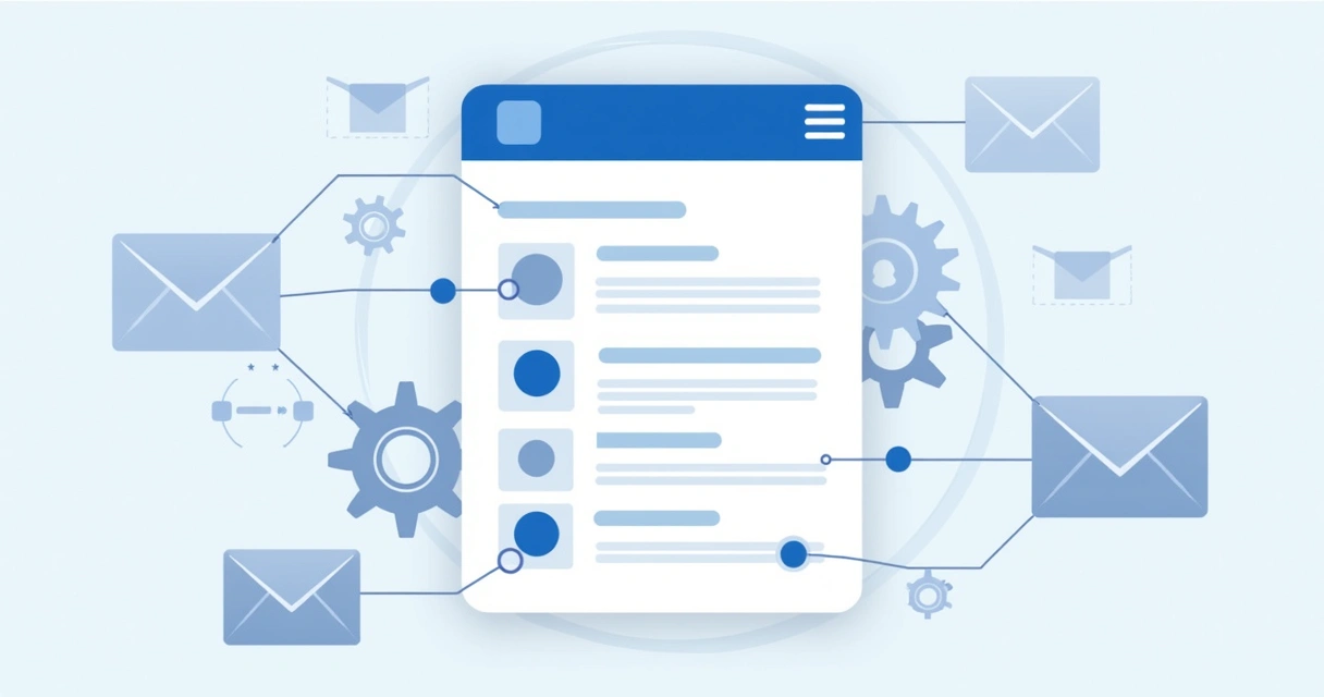 Outlook mostrando regra de resposta automática para diferentes emails 
