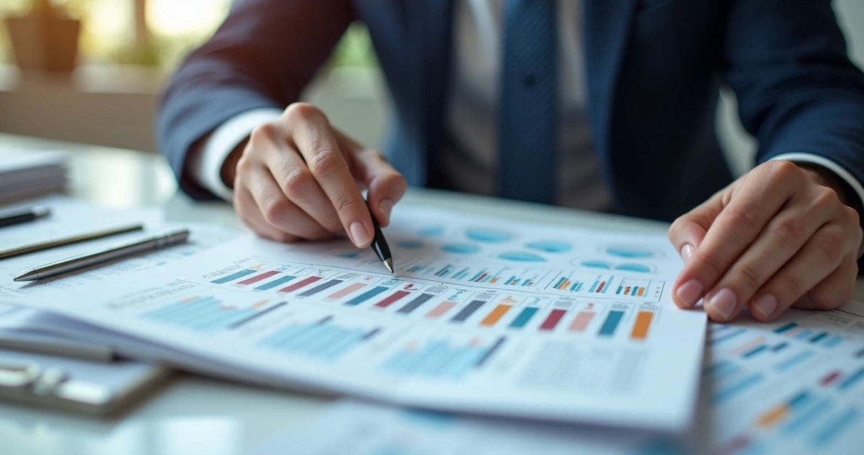 Relatório DISC sendo analisado por RH 