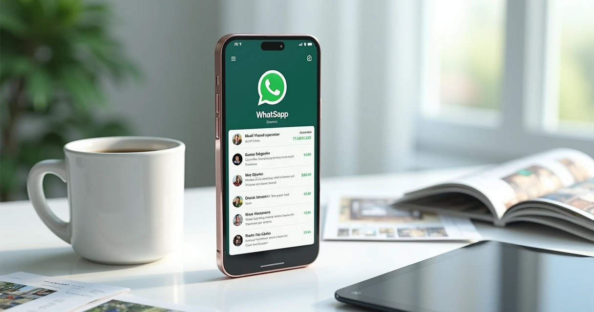 Respostas automáticas organizadas no WhatsApp Business