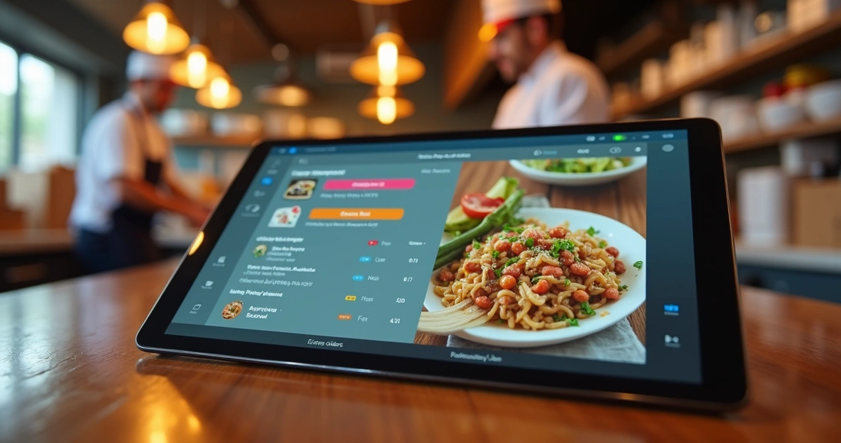 Gestão de pedidos em restaurante digital 