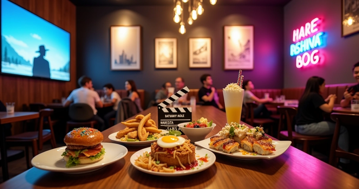 Restaurante temático com pratos inspirados em filmes, séries e doramas 