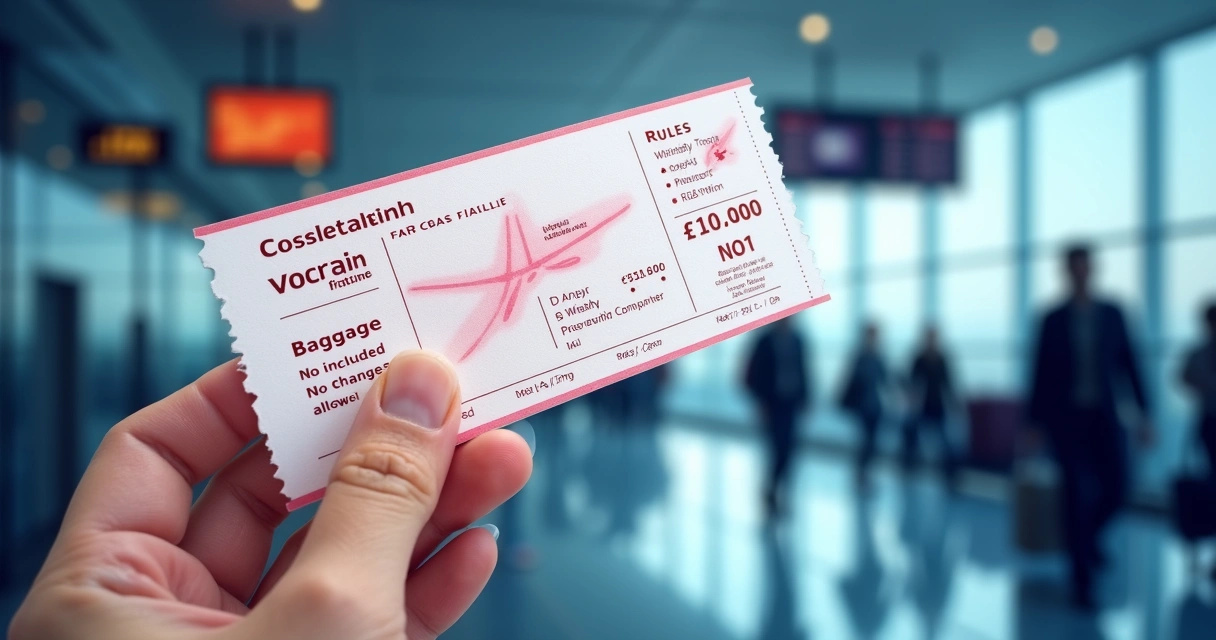 Regras de restrição em passagens aéreas promocionais 