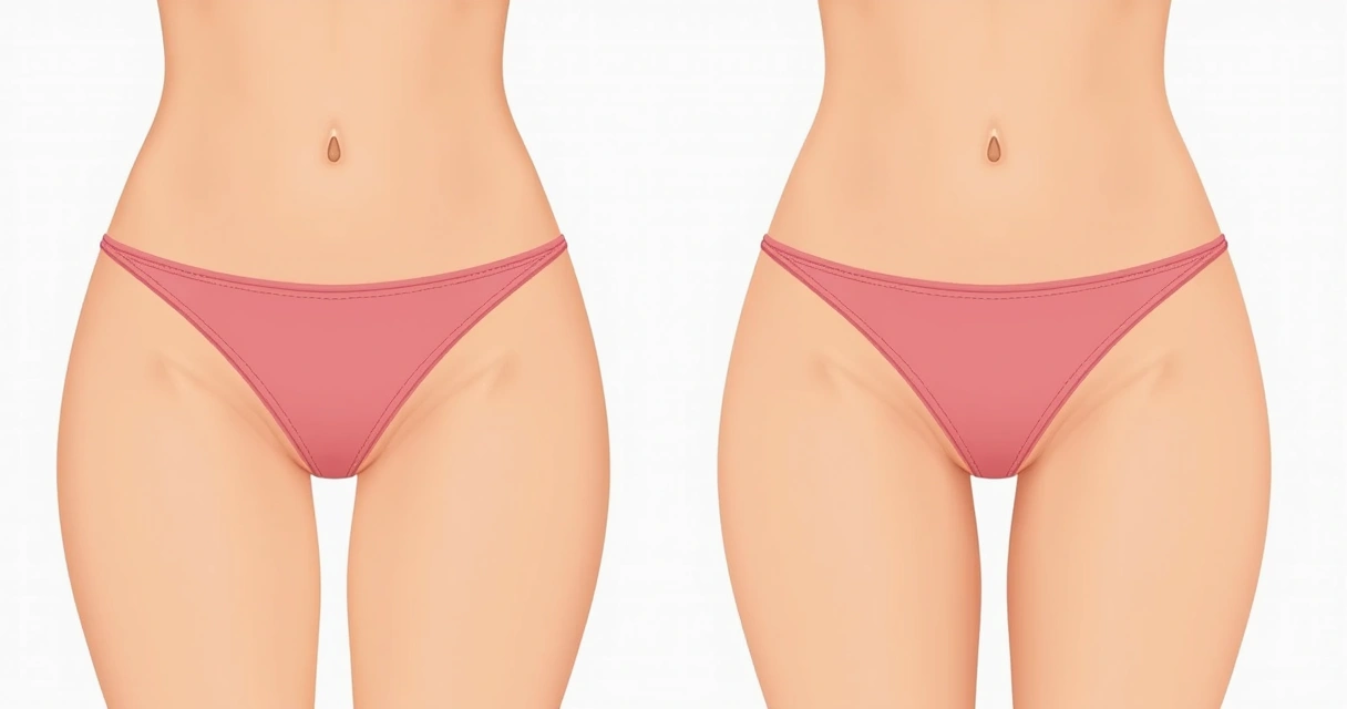 Comparativo antes e depois de tratamento de celulite na região glútea