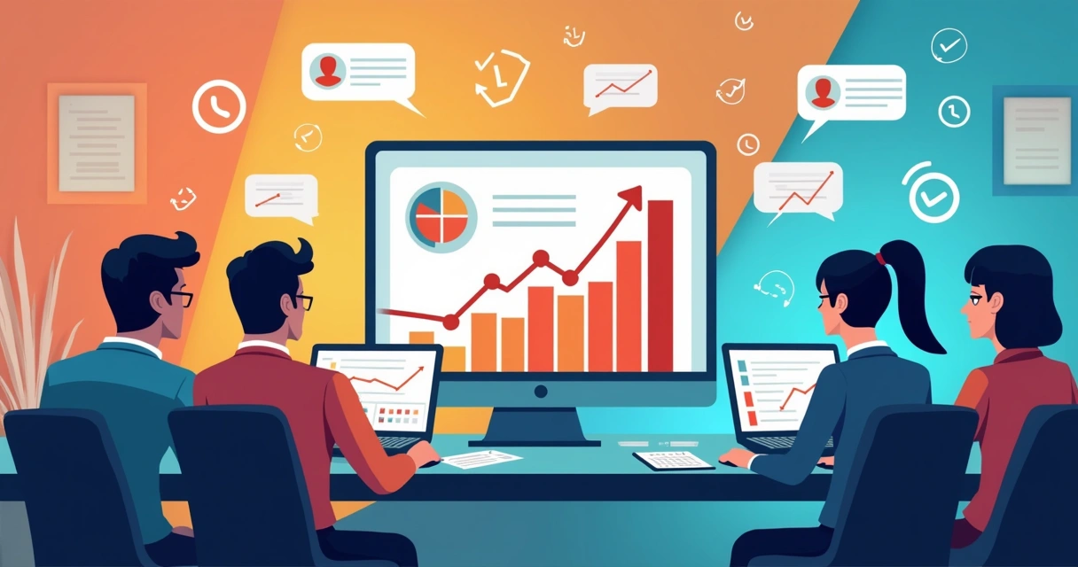 Gráficos mostrando resultados positivos de campanhas no WhatsApp