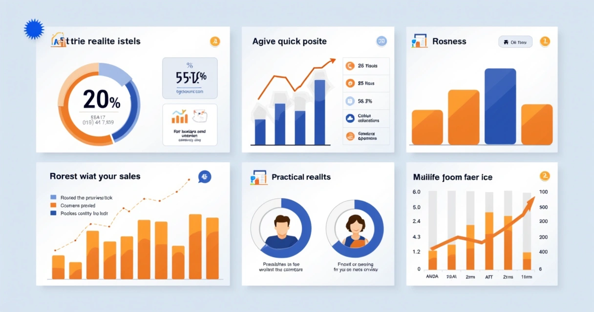Dashboard digital com indicadores e gráficos de resultados positivos em ecommerce 
