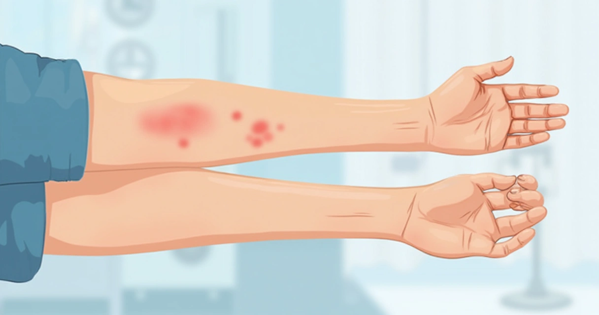 Comparação de cicatrizes antes e depois do ultrassom 