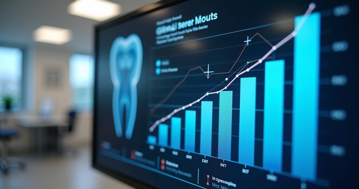 Resultados de campanhas de implante ilustrados em gráficos 