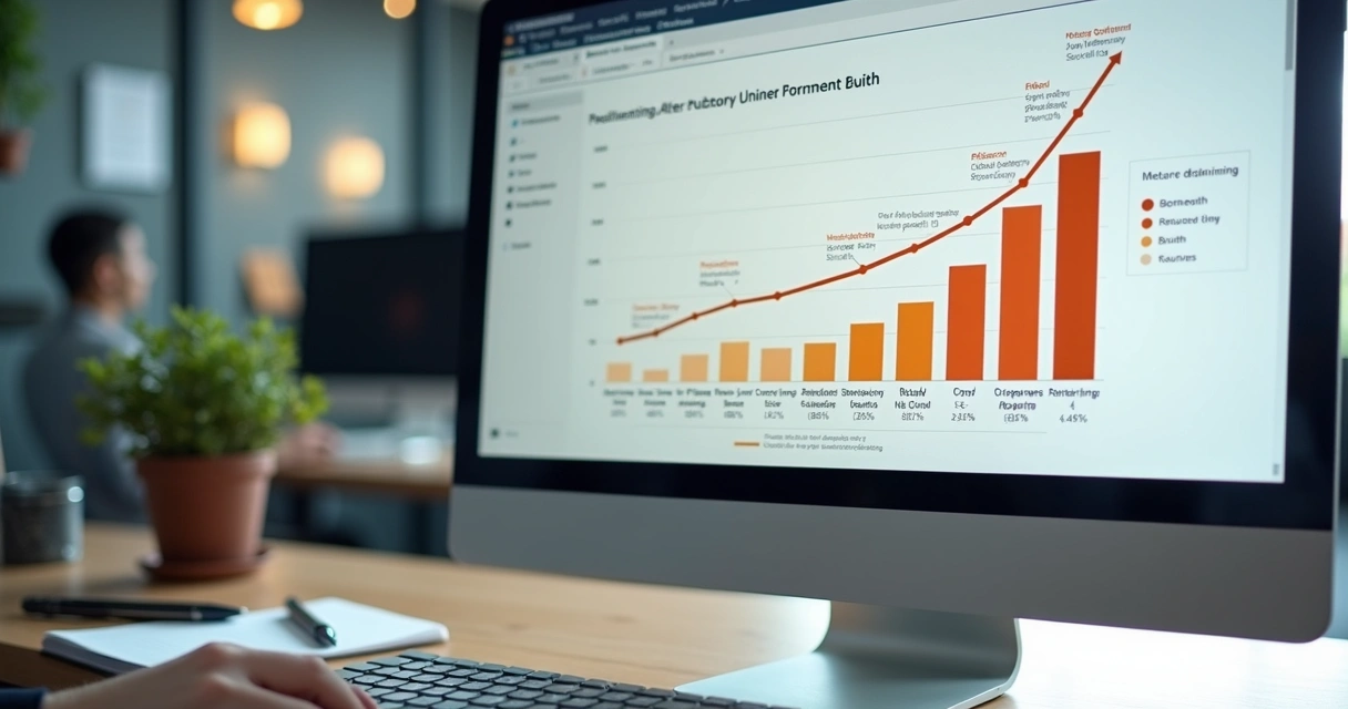 Gráfico de resultados práticos após treinamento EAD 