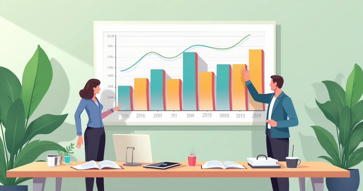 Gráfico mensual de distribución de costos de nómina por áreas 