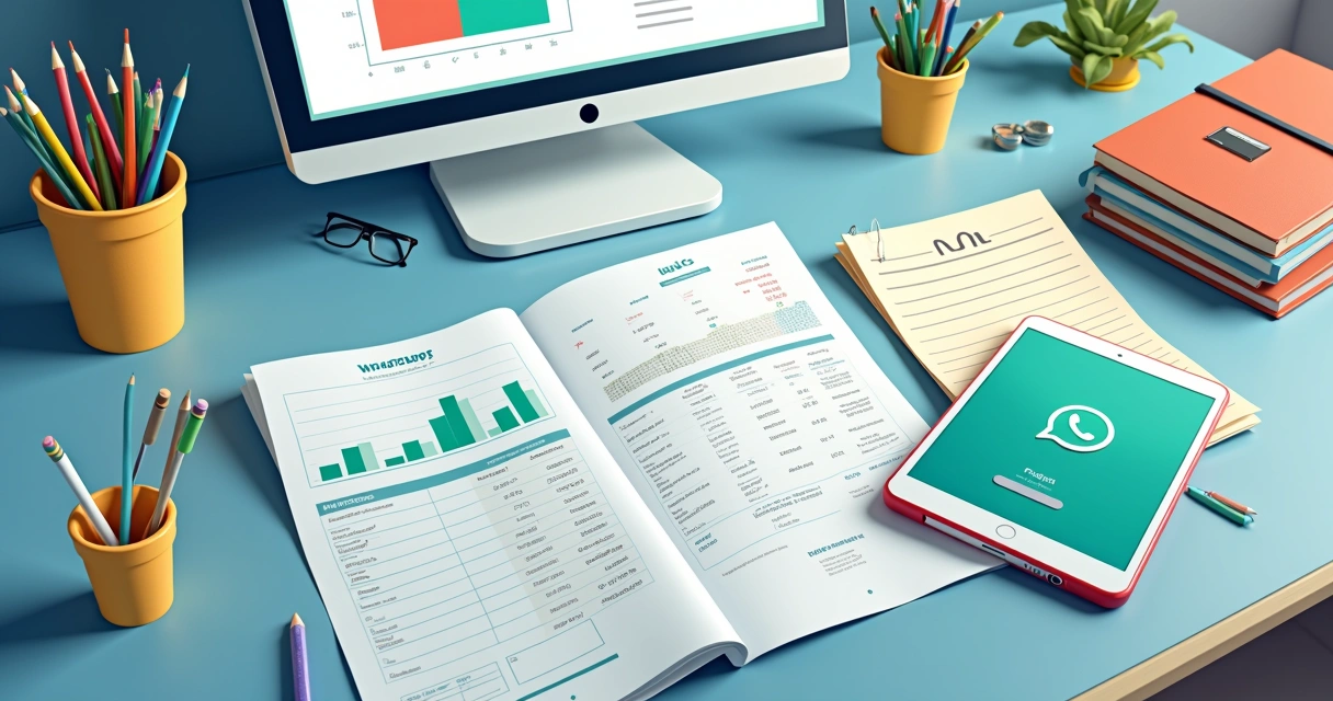 Resumo visual de despesas e receitas escolares