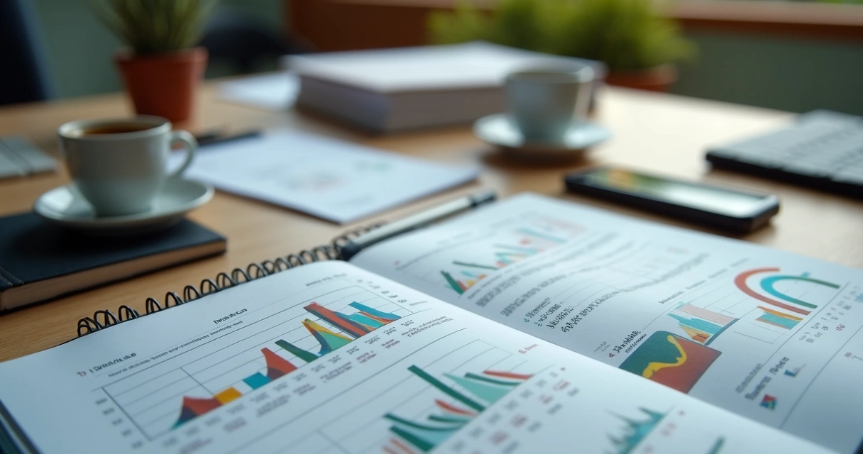 Resumo financeiro simplificado exibido na tela de um computador e celular
