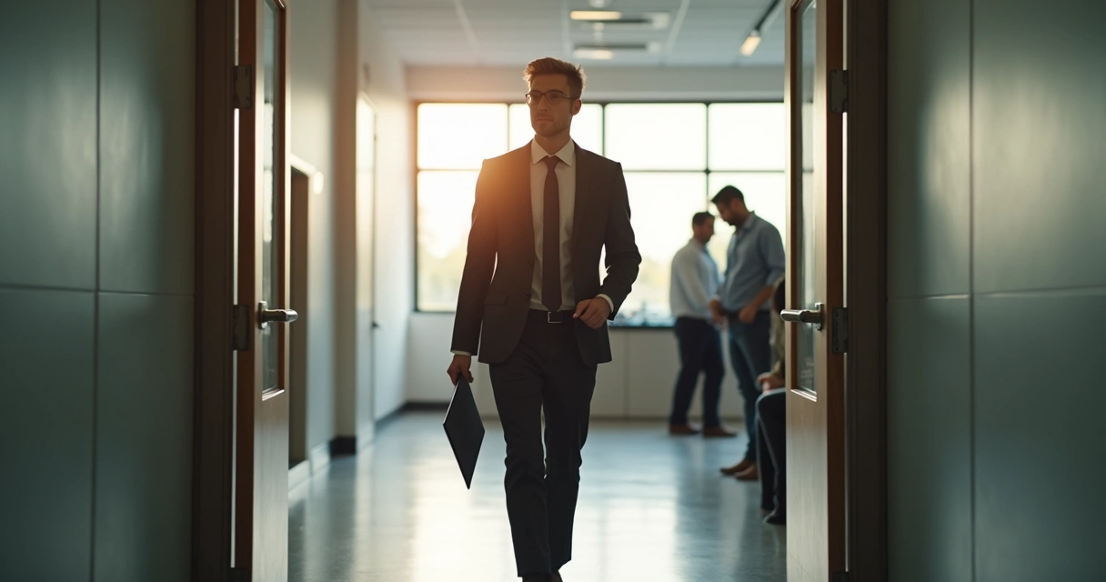 Pessoa voltando ao trabalho após negativa do benefício INSS