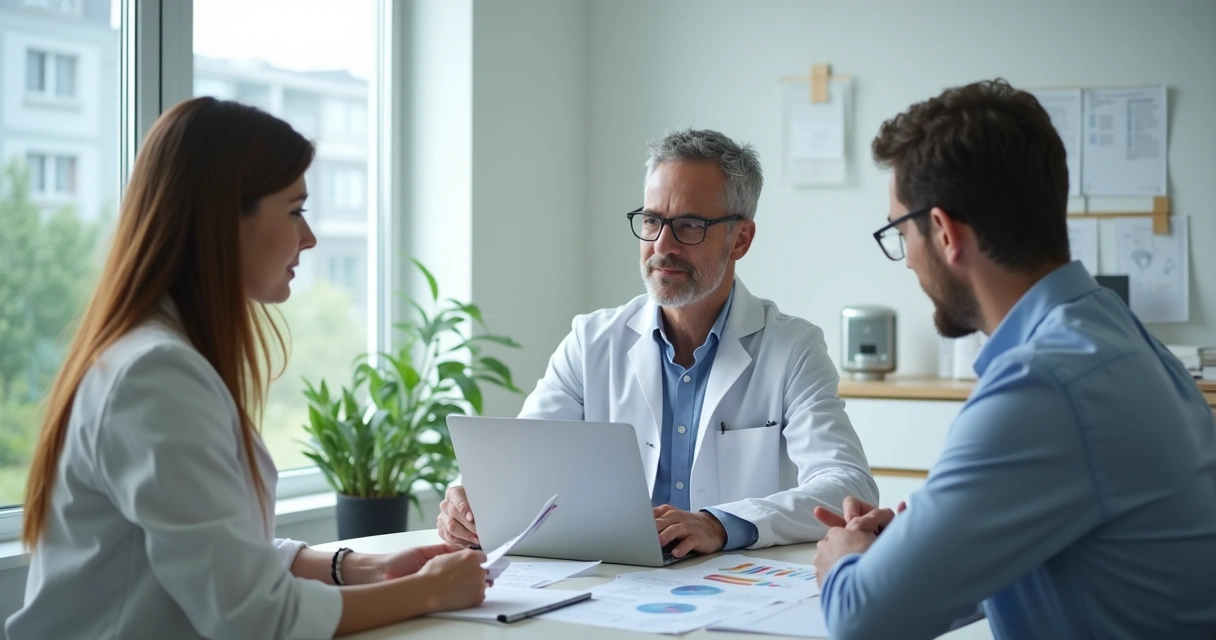 Reunião estratégica de marketing para clínica odontológica 