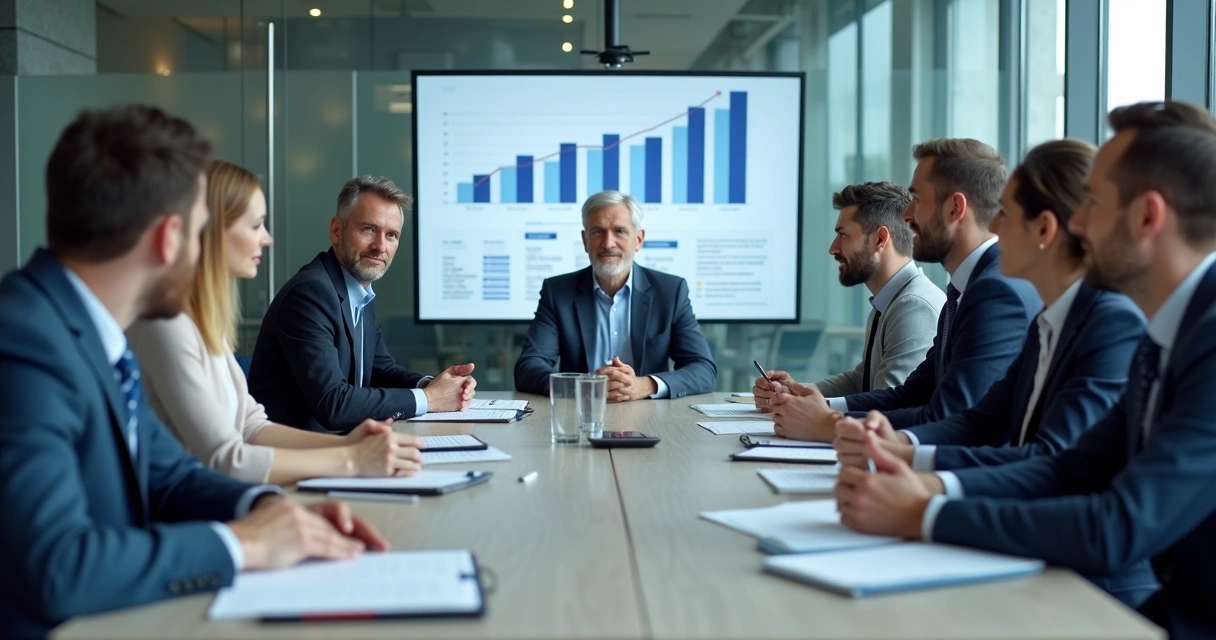 Reunião de integração entre duas equipes corporativas 