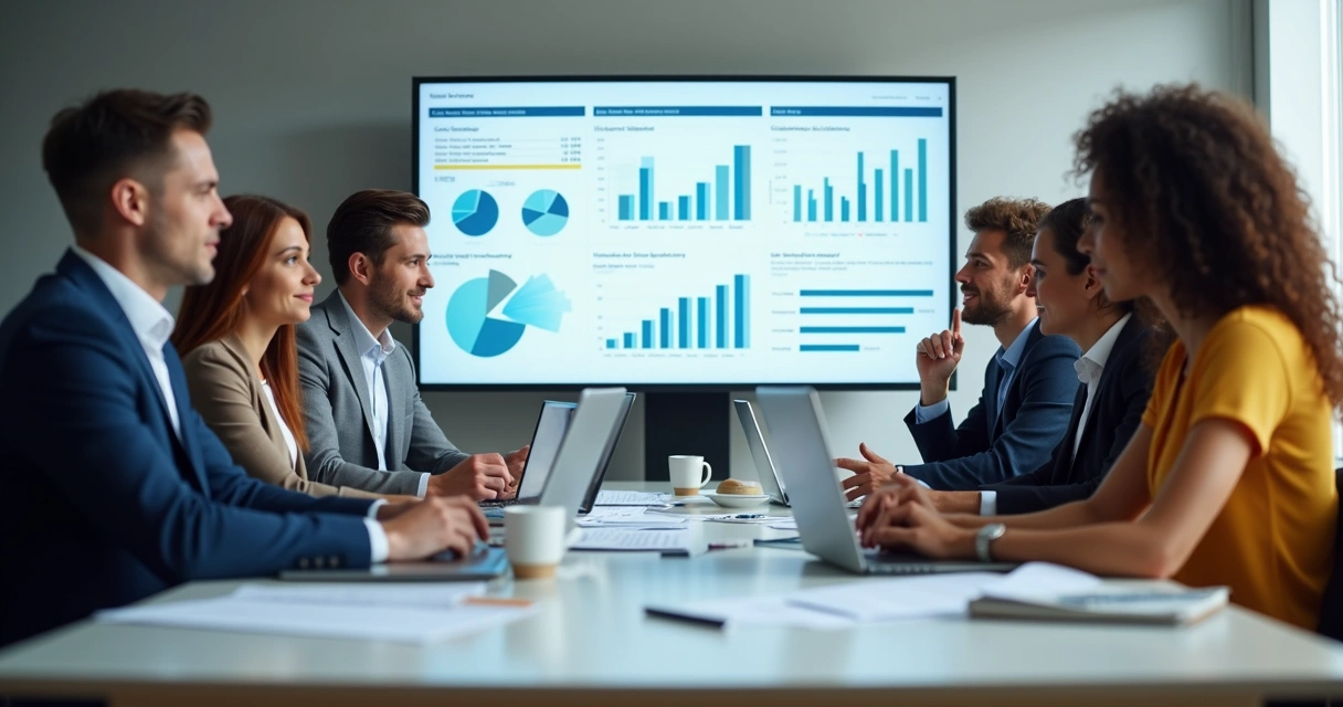 Equipe em reunião de planejamento EAD para 2026 