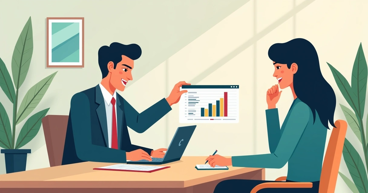 Especialista em seguro do Proteja Sua Vida orientando cliente individualmente 