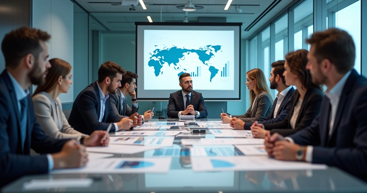 Reunião de TI e financeiro analisando orçamento de nuvem 