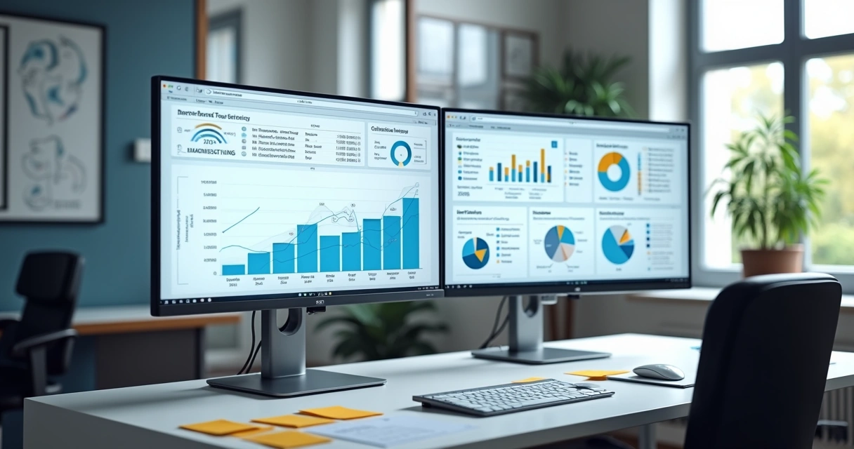 Revenue analytics dashboard connected to CRM and pipeline data