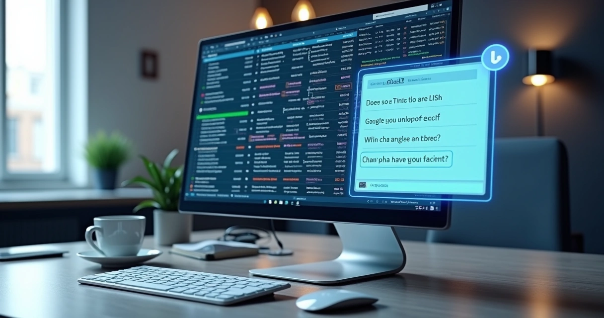 Tela de computador mostrando planilha Excel com várias fórmulas e caixa de diálogo do ChatGPT ao lado 