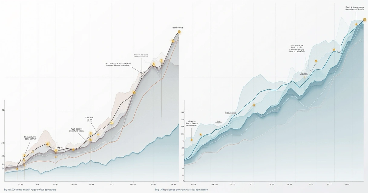 Line graph comparing sharp ratio and total return 
