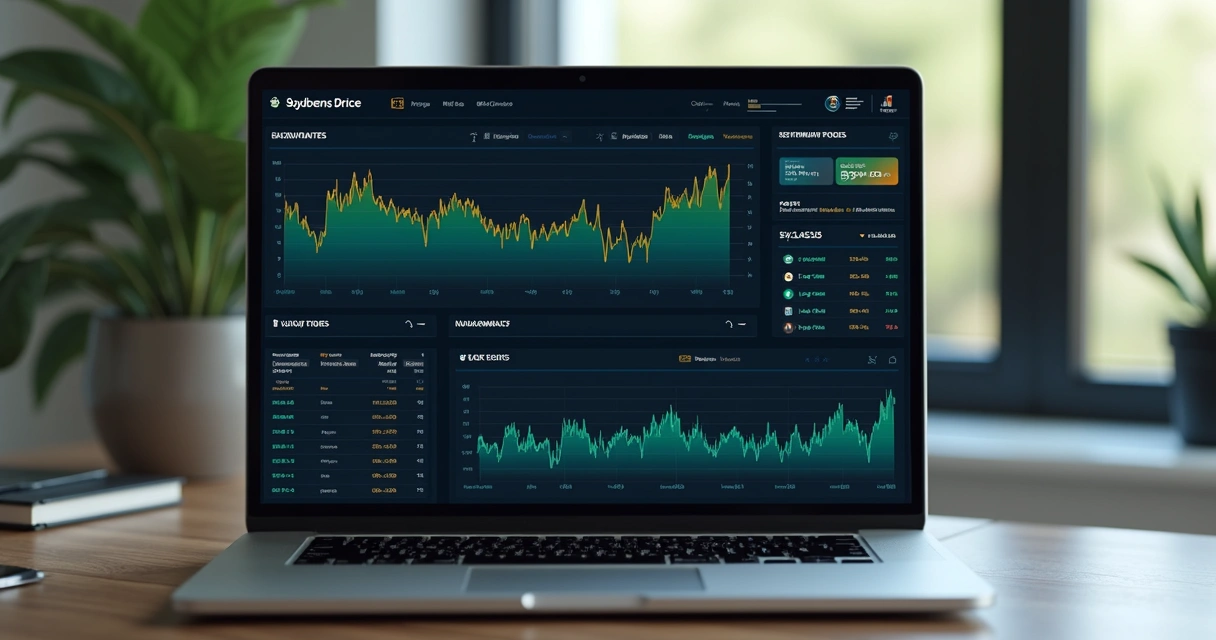 Risk management dashboard showing soybean market analytics 