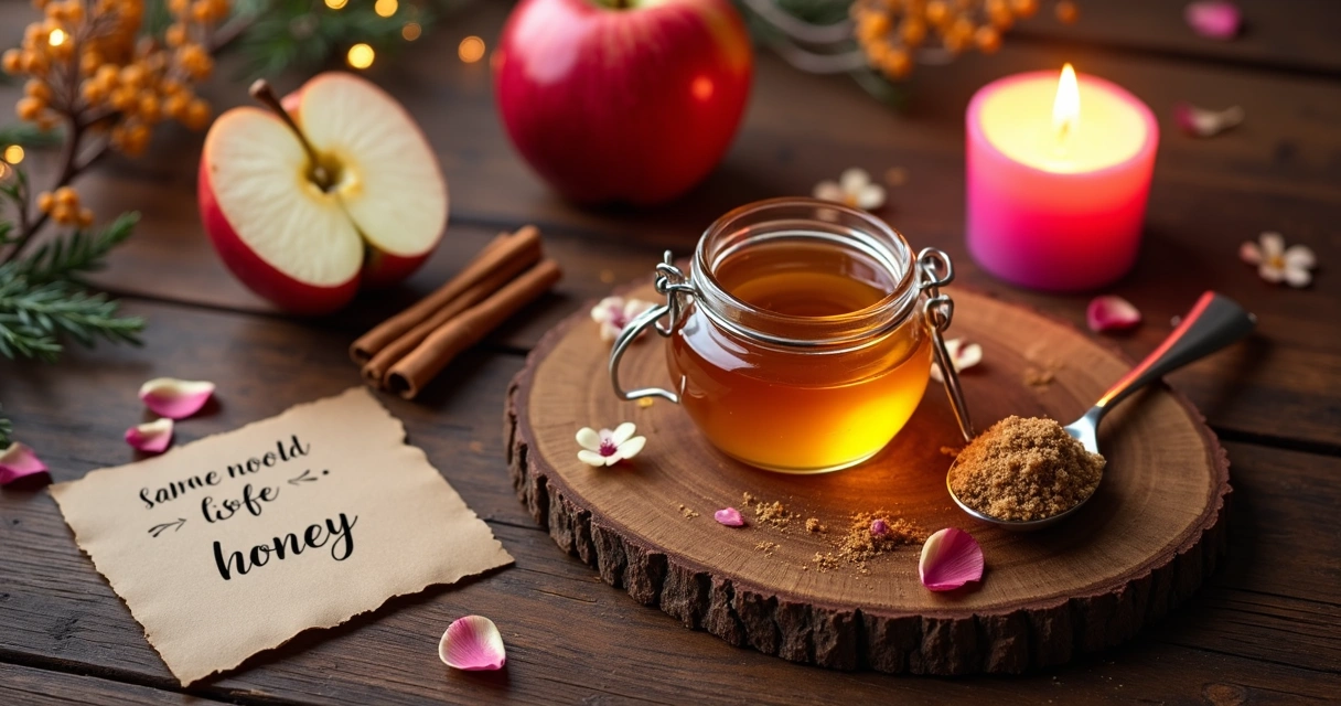 Ritual de adoçamento com ingredientes naturais 