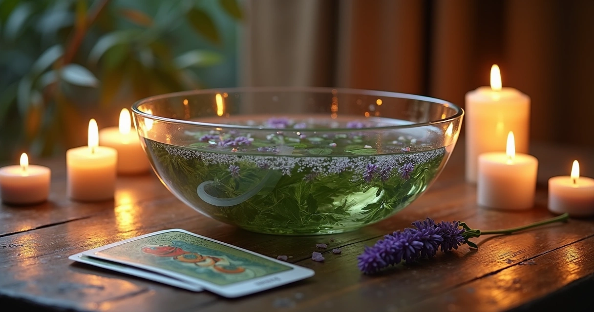 Ritual de banho energético com cartas de tarot 