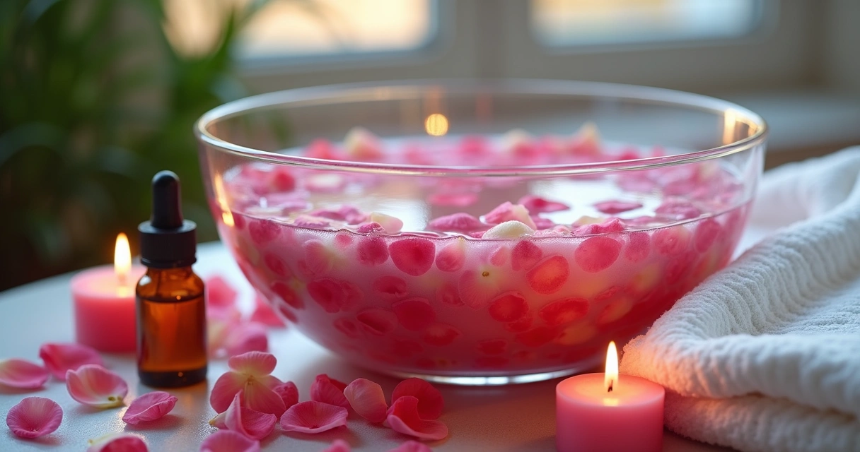 Banho energético com flores para equilíbrio espiritual 