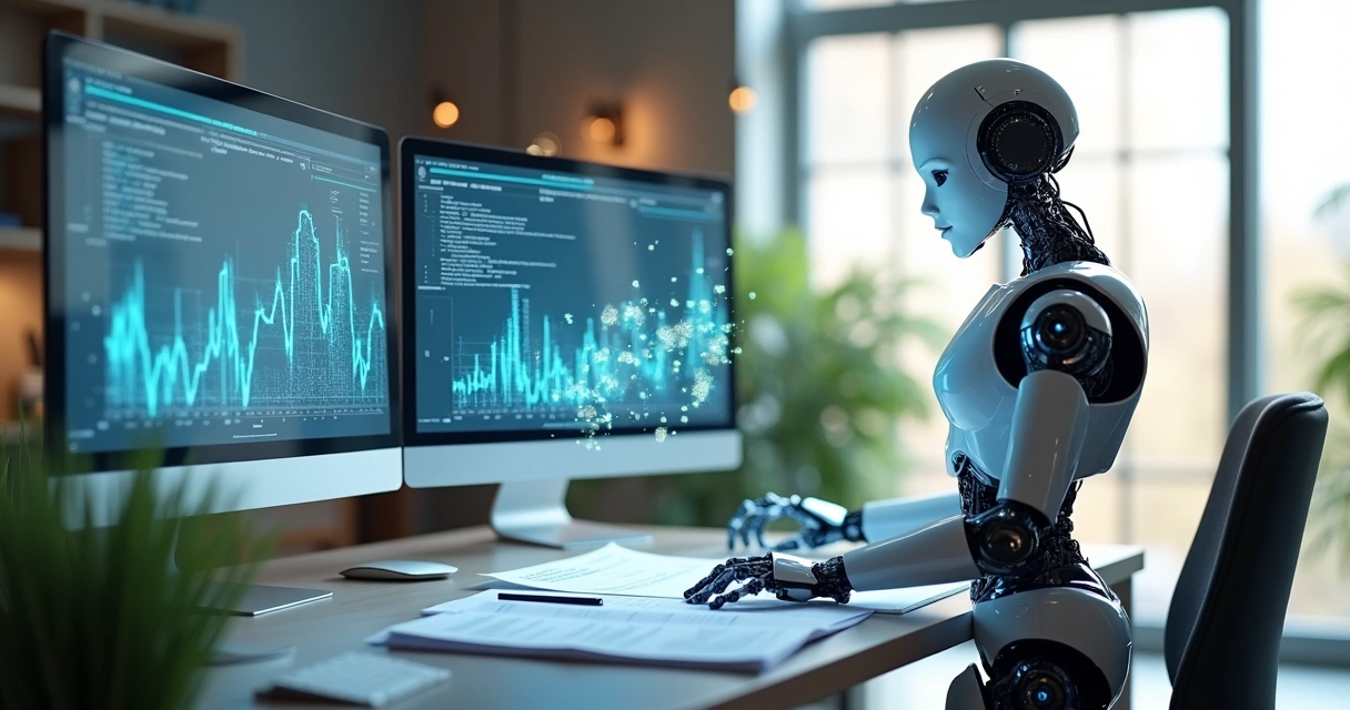 Robô inteligente em ambiente de escritório contábil digital 