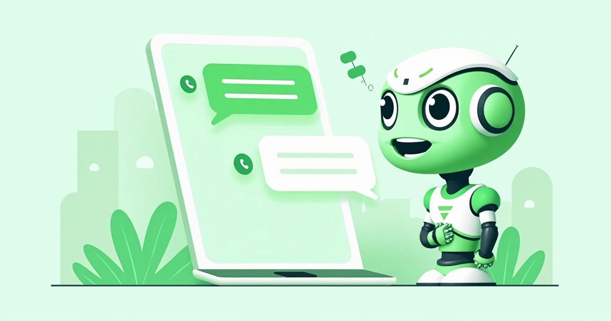 Robô de vendas conversando com cliente no WhatsApp 