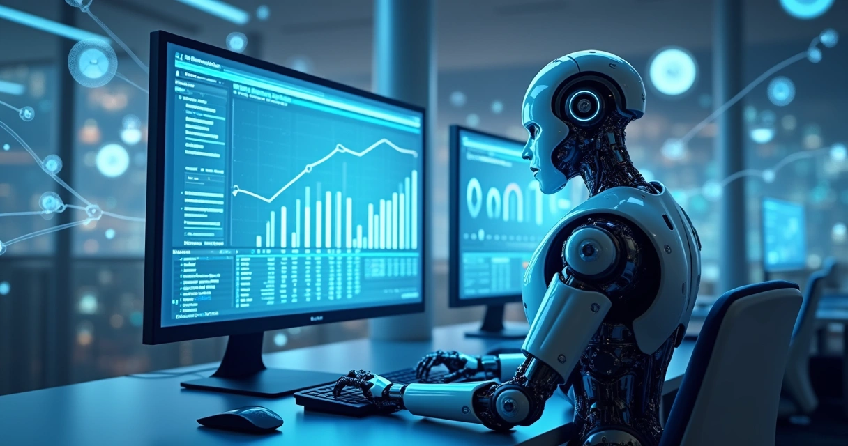 Robô virtual analisando planilhas e disparando e-mails automatizados 