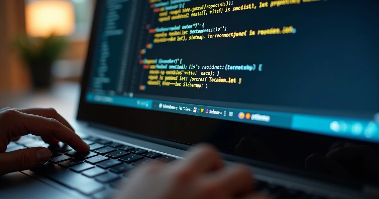 Arquivo robots.txt aberto em editor com destaque para linha do sitemap. 