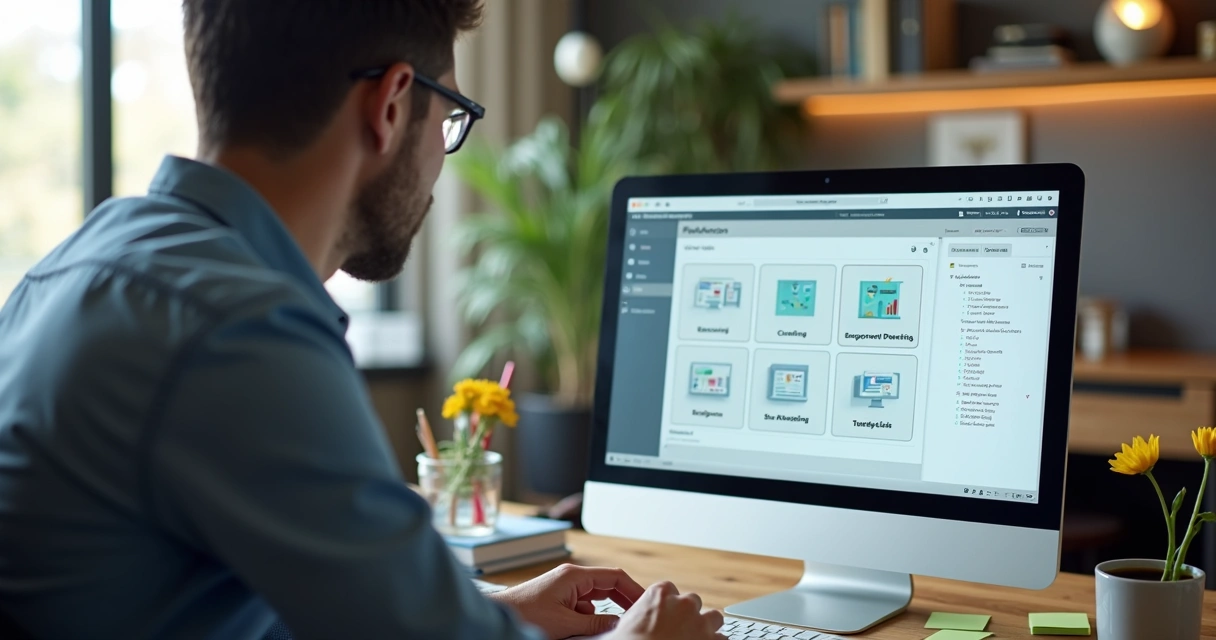 Pessoa documentando procedimento operacional em papel e computador 