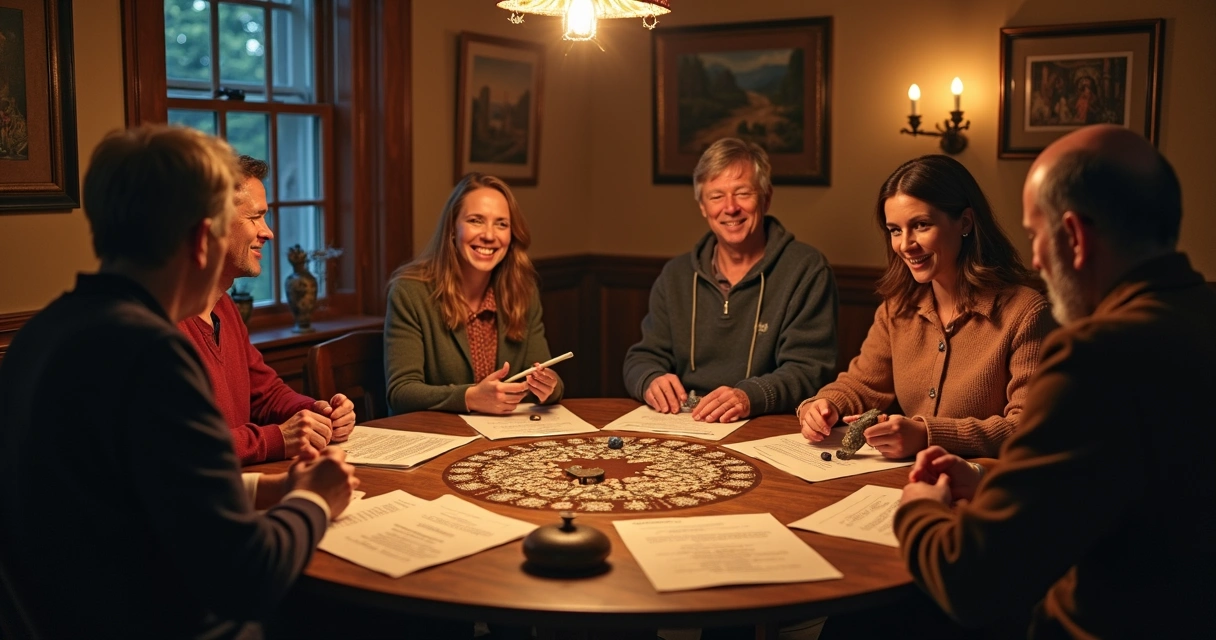 Rune reading workshop with group discussion