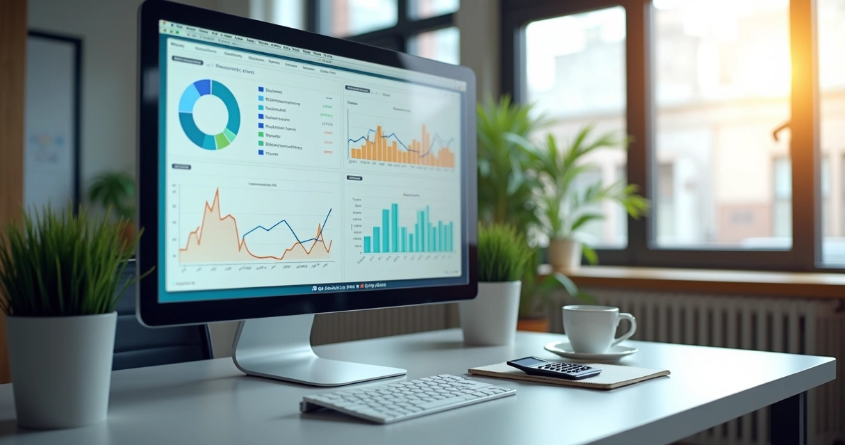 Recurring revenue dashboard with retention and expansion charts