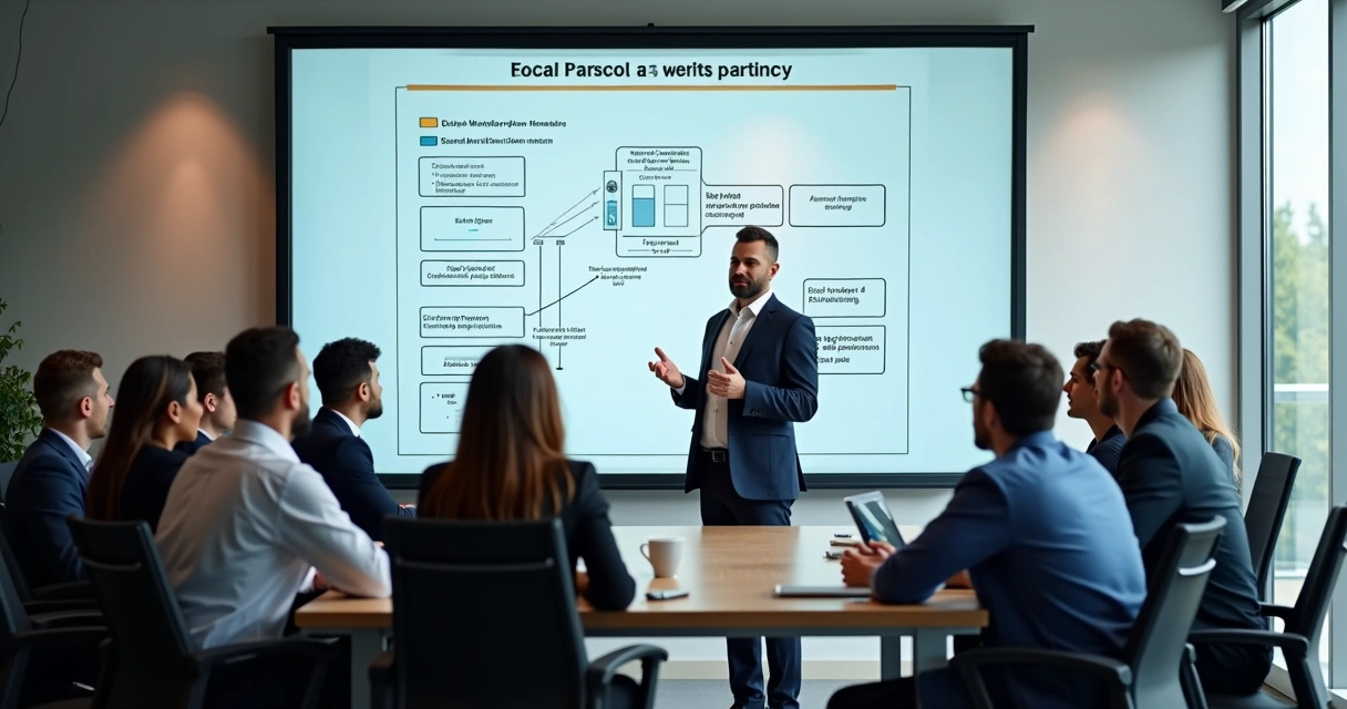 Sales team attending industry-specific training 