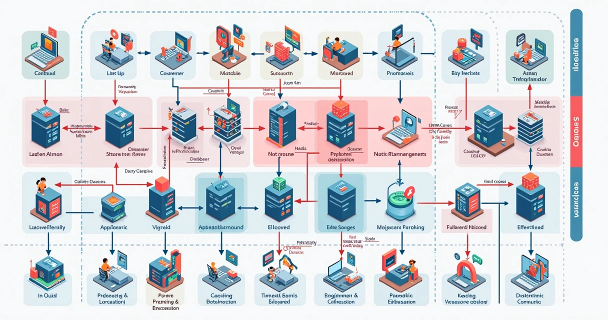 Scalable web app architecture diagram