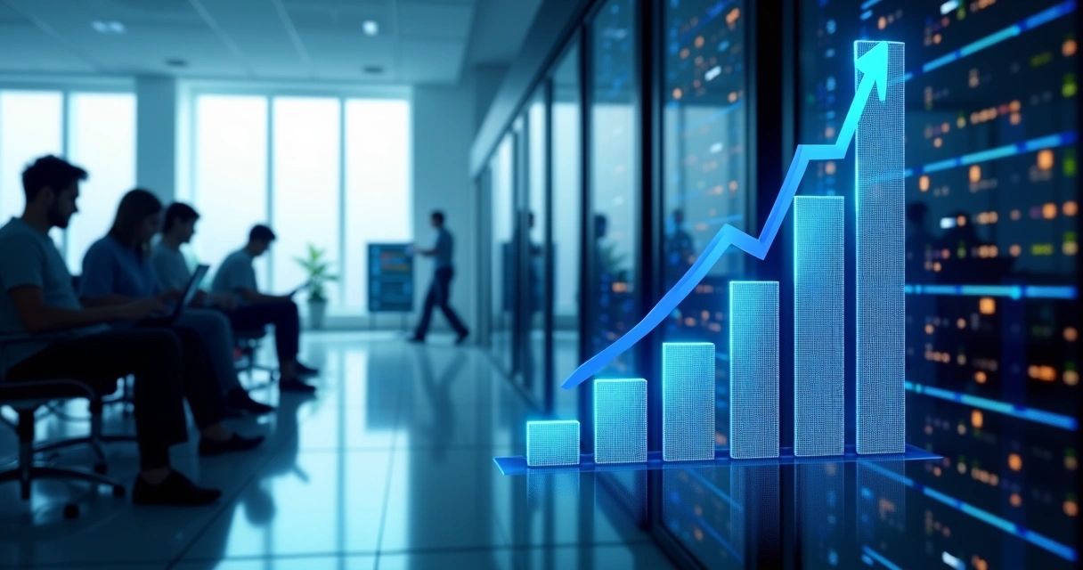 Growing chart and servers as a metaphor for scaling an app 