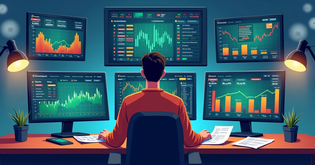 Operador com tela aberta monitorando odds e fazendo scalping 