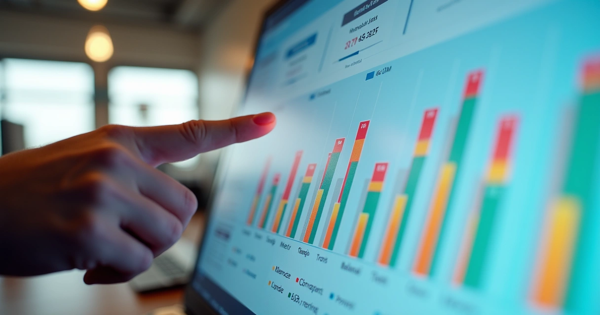 Dashboard de CRM com pontuação dinâmica de leads