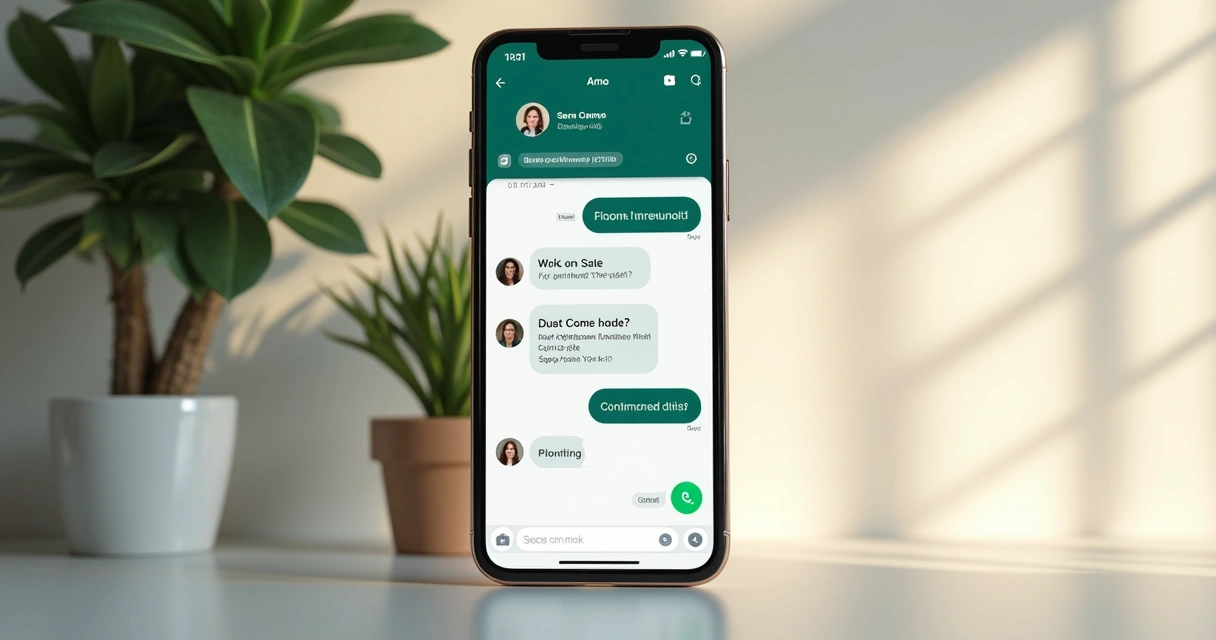 Conversa de WhatsApp com agendamento confirmando horário