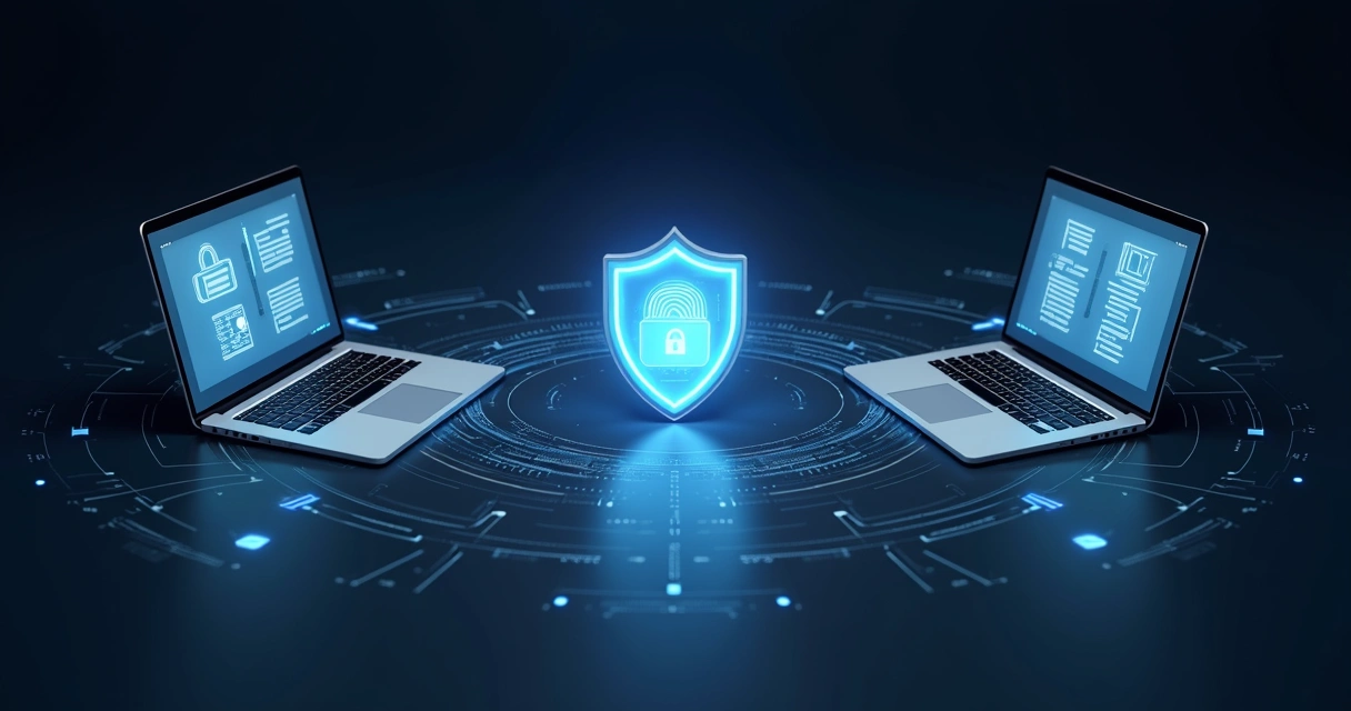 Secure document transfer system interface 