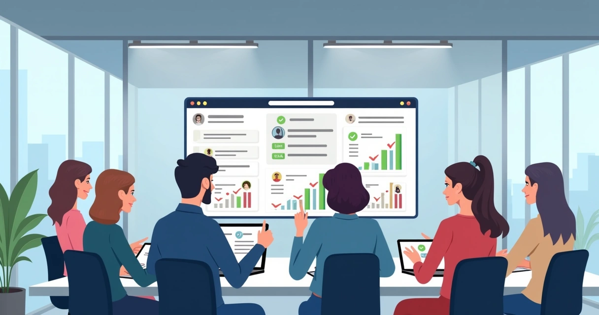 Team dashboard tracking M&A document signatures in real time 